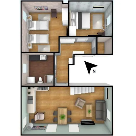 Apartment Lindenstrasse 34 Meeresrauschen Zingst